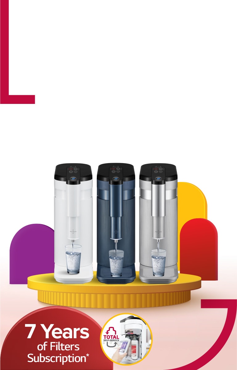 Lg pure on sale water purifier